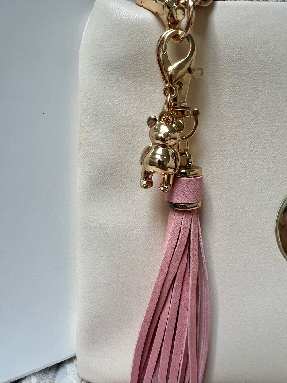 Dior Upcycled Vegan Leather Beauty Bag to Crossbody Bag w removable chain strap - Picture 5 of 8